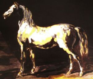 Voir le détail de cette oeuvre: Horse at the Stable